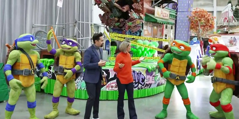 Dylan and teenage mutant ninja turtles 